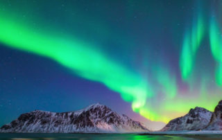 The northern lights. Image: Getty